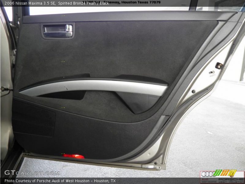 Spirited Bronze Pearl / Black 2006 Nissan Maxima 3.5 SE