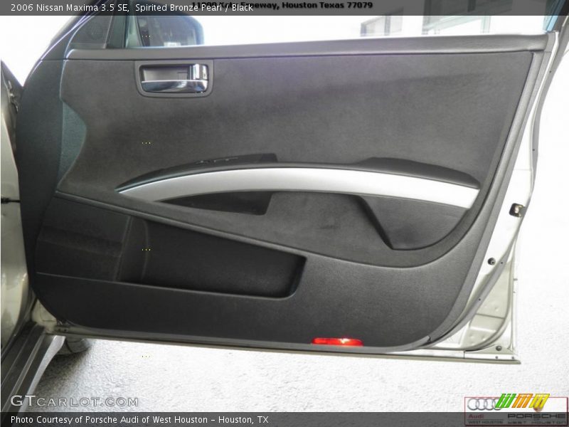 Spirited Bronze Pearl / Black 2006 Nissan Maxima 3.5 SE