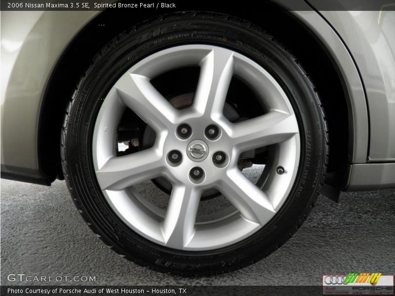 Spirited Bronze Pearl / Black 2006 Nissan Maxima 3.5 SE