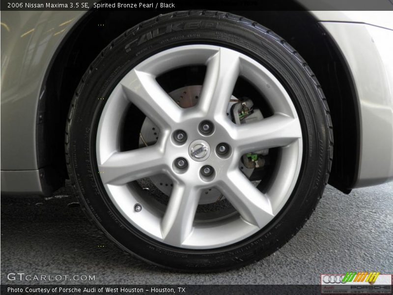 Spirited Bronze Pearl / Black 2006 Nissan Maxima 3.5 SE