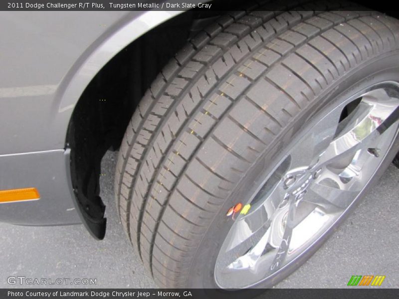 Tungsten Metallic / Dark Slate Gray 2011 Dodge Challenger R/T Plus