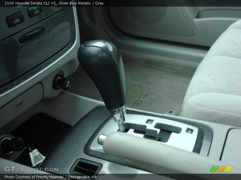 Silver Blue Metallic / Gray 2006 Hyundai Sonata GLS V6
