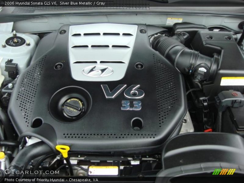  2006 Sonata GLS V6 Engine - 3.3 Liter DOHC 24 Valve VVT V6