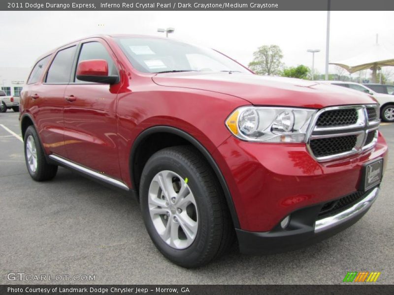 Front 3/4 View of 2011 Durango Express