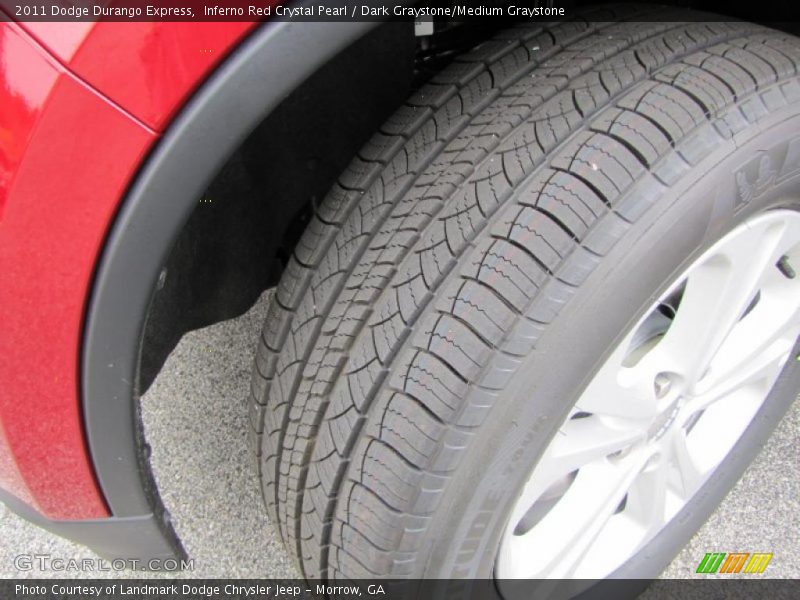 Inferno Red Crystal Pearl / Dark Graystone/Medium Graystone 2011 Dodge Durango Express