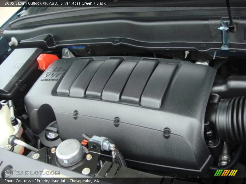  2009 Outlook XR AWD Engine - 3.6 Liter DOHC 24-Valve VVT V6