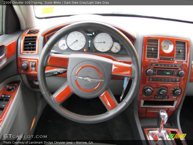 Stone White / Dark Slate Gray/Light Slate Gray 2006 Chrysler 300 Touring