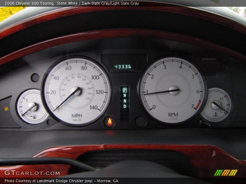 Stone White / Dark Slate Gray/Light Slate Gray 2006 Chrysler 300 Touring