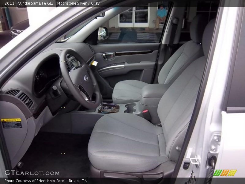  2011 Santa Fe GLS Gray Interior