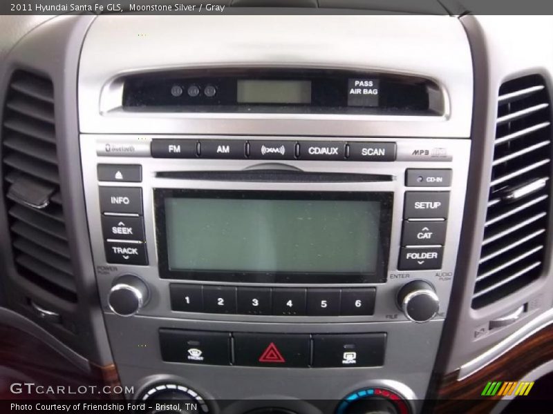 Controls of 2011 Santa Fe GLS