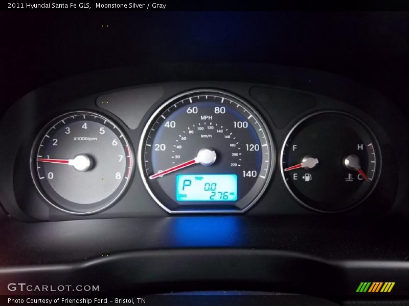  2011 Santa Fe GLS GLS Gauges