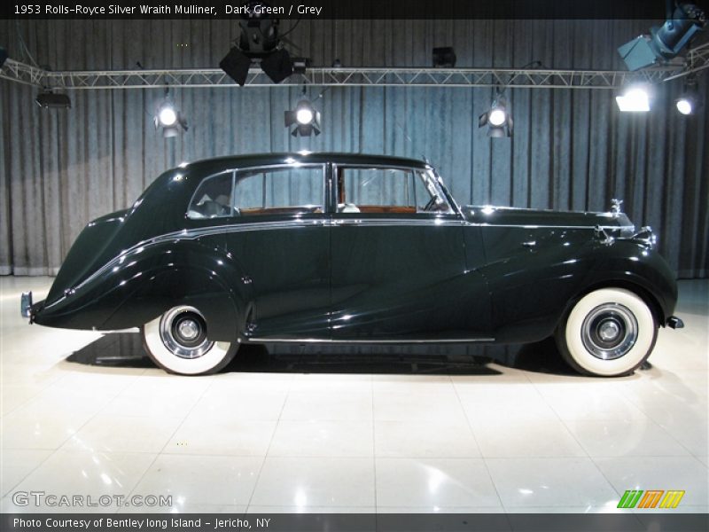 Dark Green / Grey 1953 Rolls-Royce Silver Wraith Mulliner