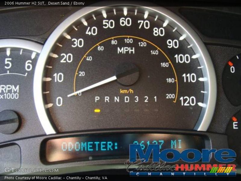 Desert Sand / Ebony 2006 Hummer H2 SUT