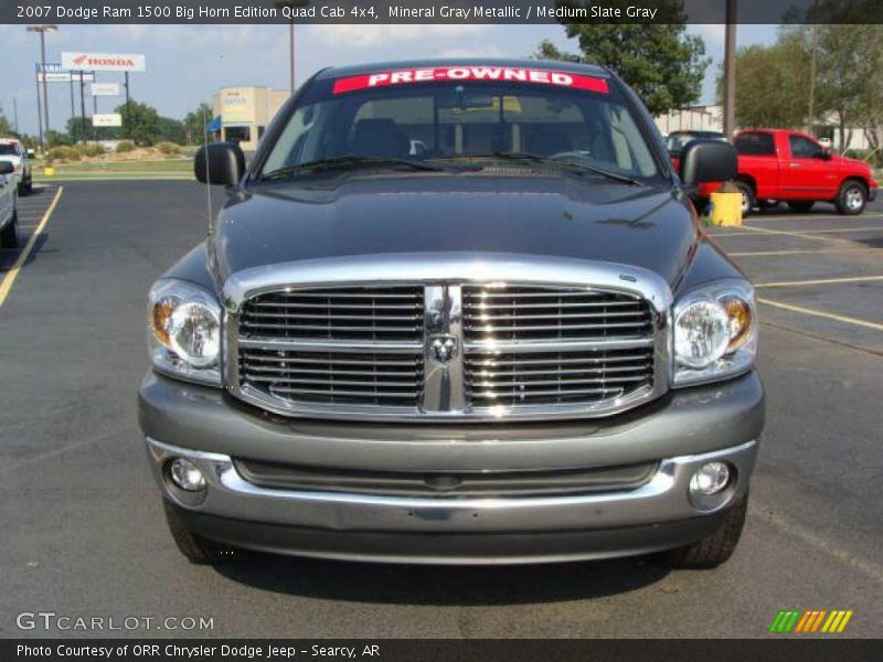 Mineral Gray Metallic / Medium Slate Gray 2007 Dodge Ram 1500 Big Horn Edition Quad Cab 4x4