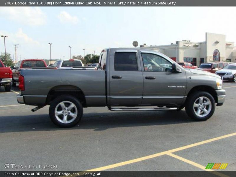 Mineral Gray Metallic / Medium Slate Gray 2007 Dodge Ram 1500 Big Horn Edition Quad Cab 4x4
