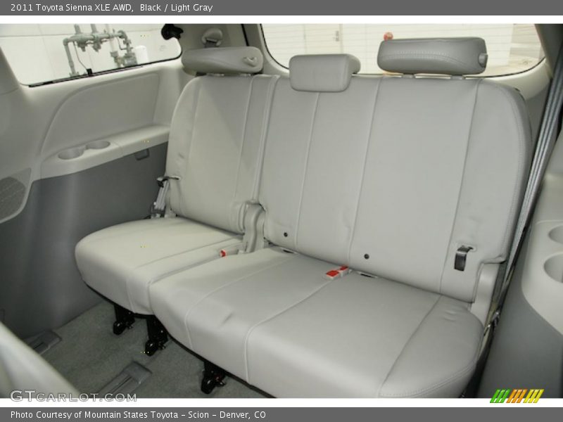 Black / Light Gray 2011 Toyota Sienna XLE AWD
