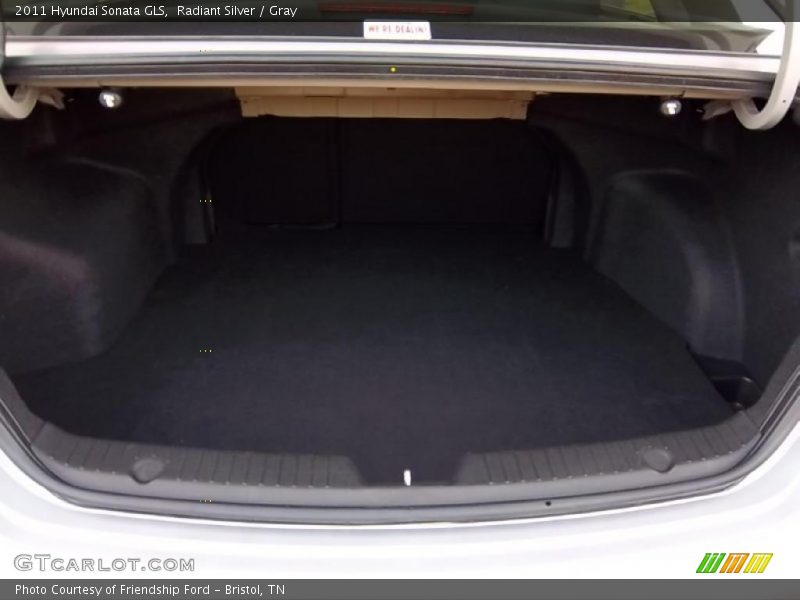 Radiant Silver / Gray 2011 Hyundai Sonata GLS