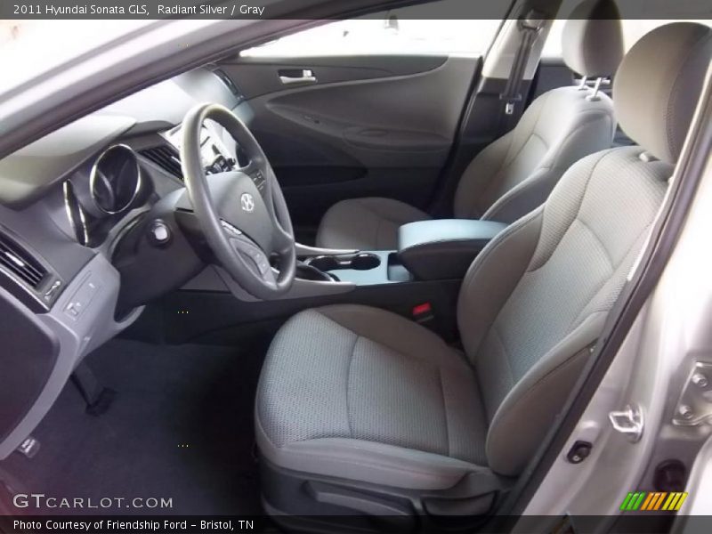  2011 Sonata GLS Gray Interior