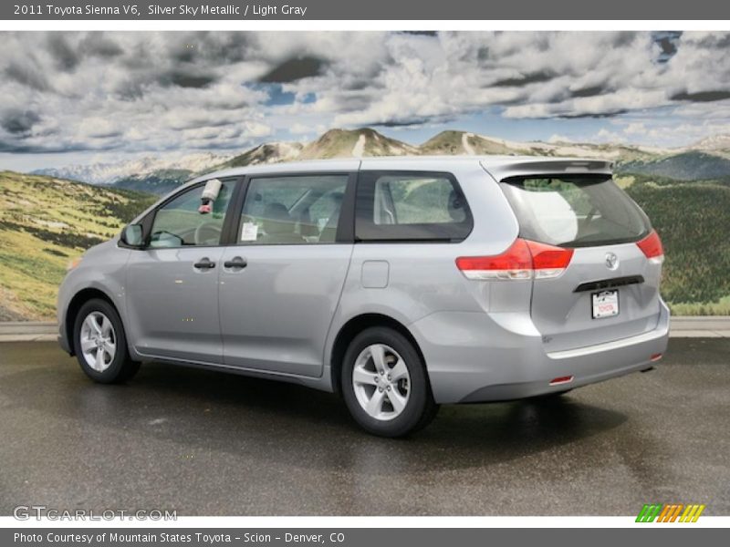 Silver Sky Metallic / Light Gray 2011 Toyota Sienna V6