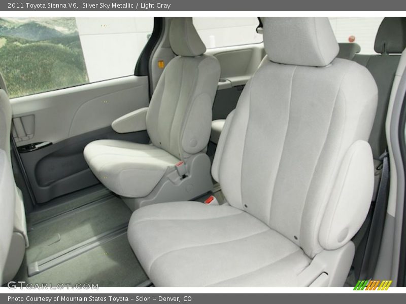 Silver Sky Metallic / Light Gray 2011 Toyota Sienna V6