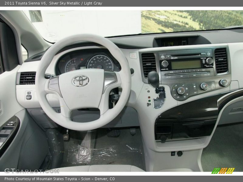 Silver Sky Metallic / Light Gray 2011 Toyota Sienna V6