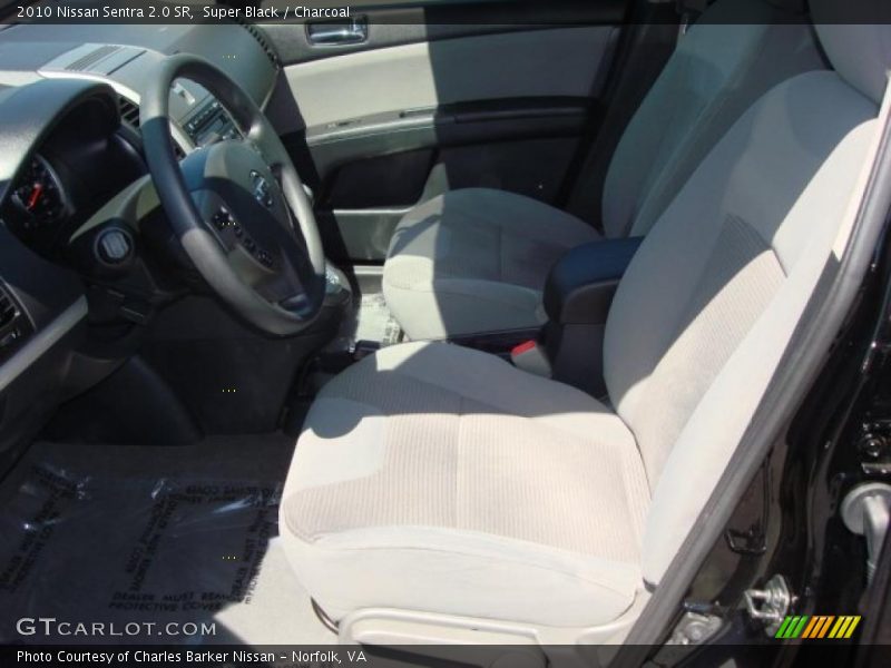 Super Black / Charcoal 2010 Nissan Sentra 2.0 SR