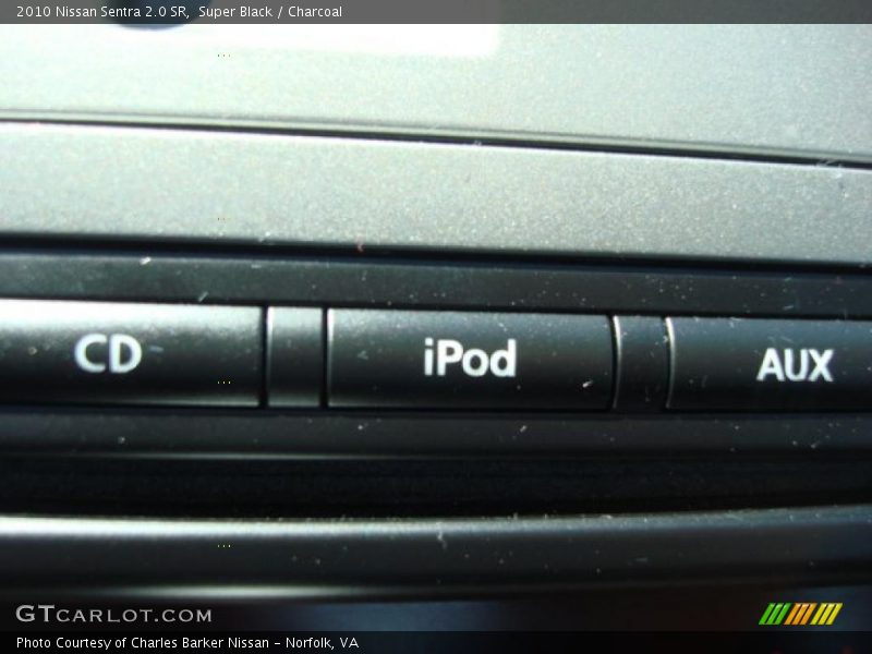 Super Black / Charcoal 2010 Nissan Sentra 2.0 SR