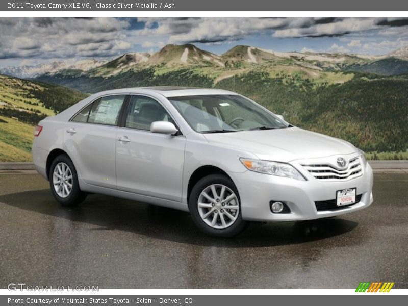 Classic Silver Metallic / Ash 2011 Toyota Camry XLE V6