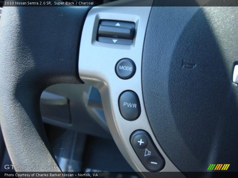 Super Black / Charcoal 2010 Nissan Sentra 2.0 SR