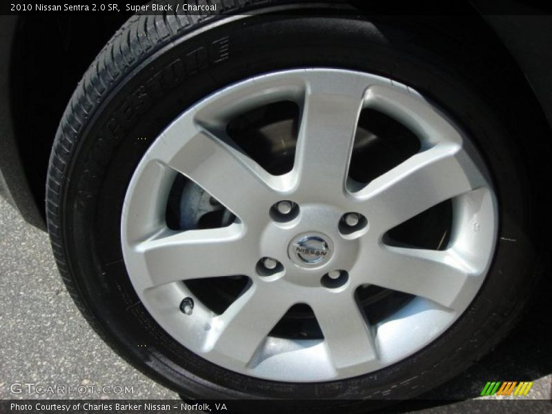 Super Black / Charcoal 2010 Nissan Sentra 2.0 SR