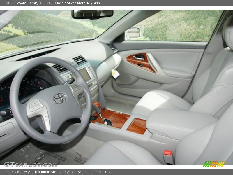 Classic Silver Metallic / Ash 2011 Toyota Camry XLE V6