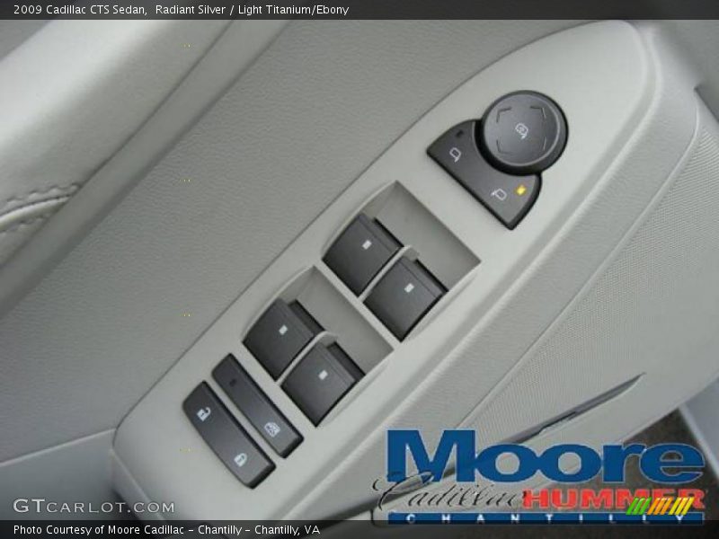 Radiant Silver / Light Titanium/Ebony 2009 Cadillac CTS Sedan