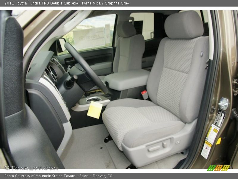 Pyrite Mica / Graphite Gray 2011 Toyota Tundra TRD Double Cab 4x4