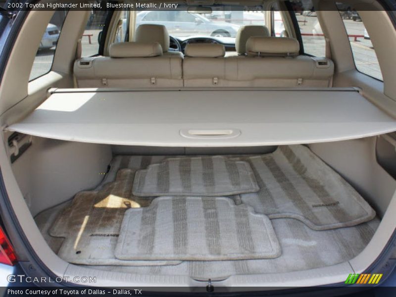 Bluestone Metallic / Ivory 2002 Toyota Highlander Limited
