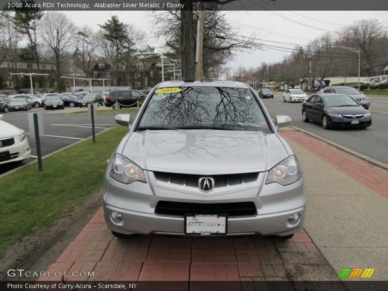 Alabaster Silver Metallic / Ebony 2008 Acura RDX Technology