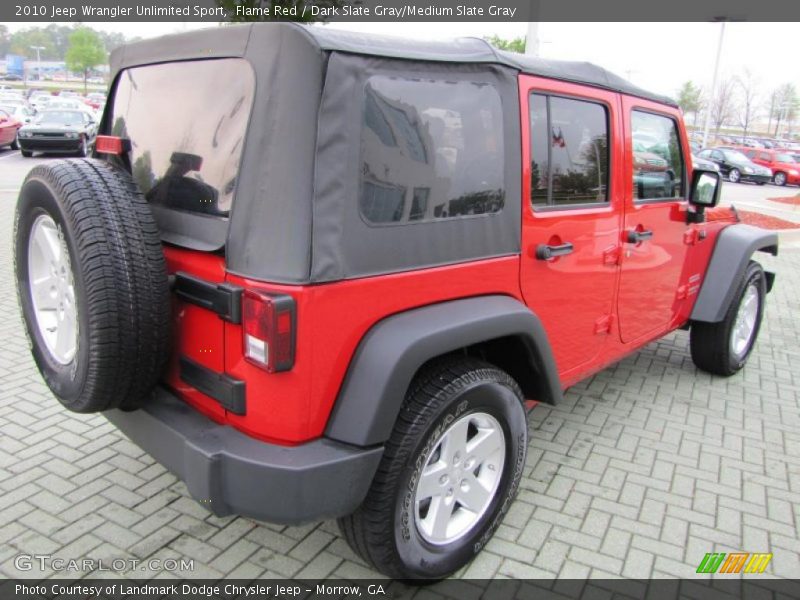  2010 Wrangler Unlimited Sport Flame Red