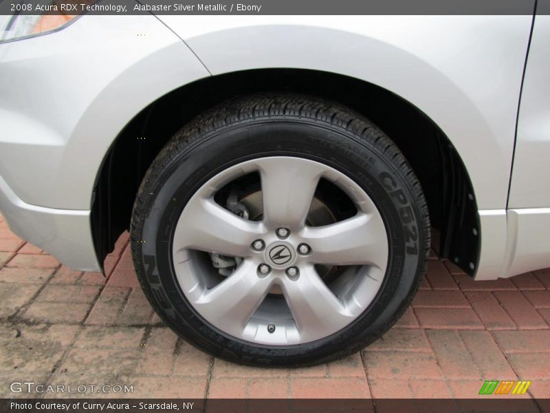 Alabaster Silver Metallic / Ebony 2008 Acura RDX Technology