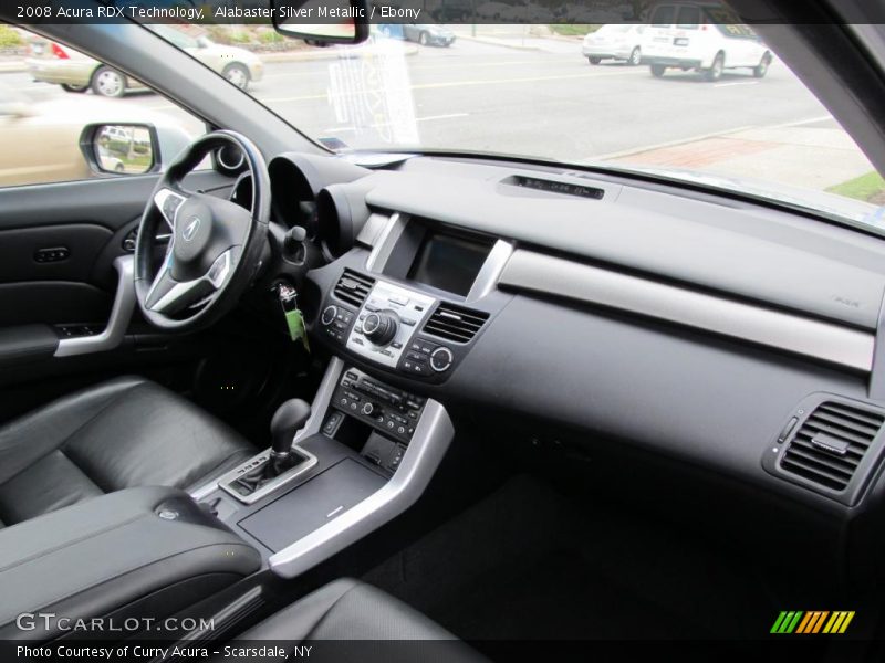 Alabaster Silver Metallic / Ebony 2008 Acura RDX Technology