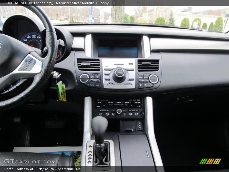 Alabaster Silver Metallic / Ebony 2008 Acura RDX Technology