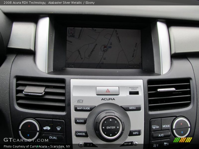 Alabaster Silver Metallic / Ebony 2008 Acura RDX Technology