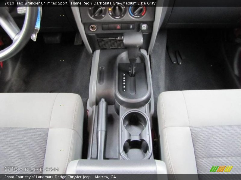  2010 Wrangler Unlimited Sport 4 Speed Automatic Shifter