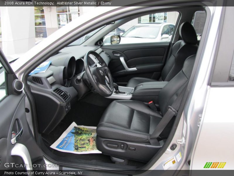Alabaster Silver Metallic / Ebony 2008 Acura RDX Technology