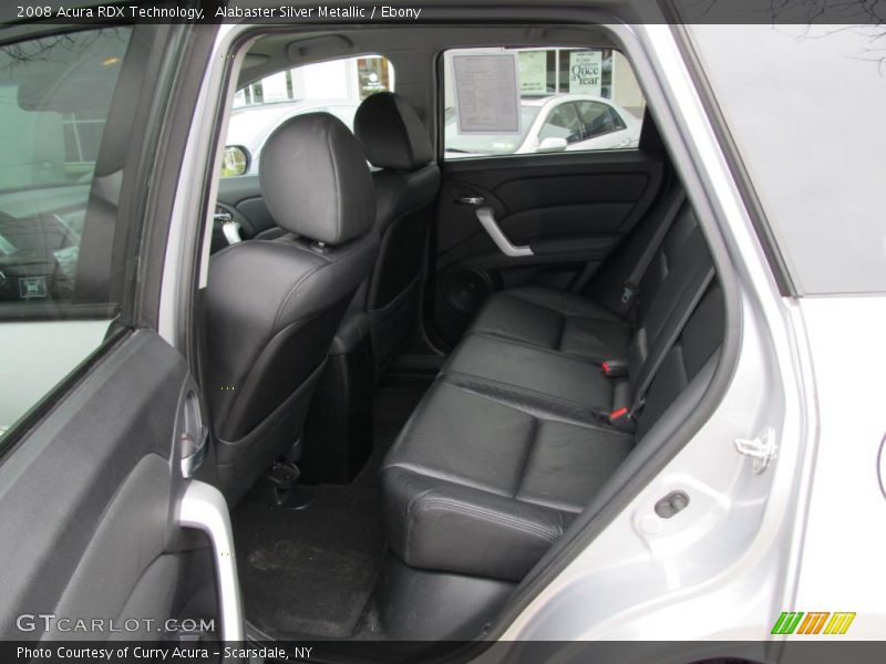 Alabaster Silver Metallic / Ebony 2008 Acura RDX Technology