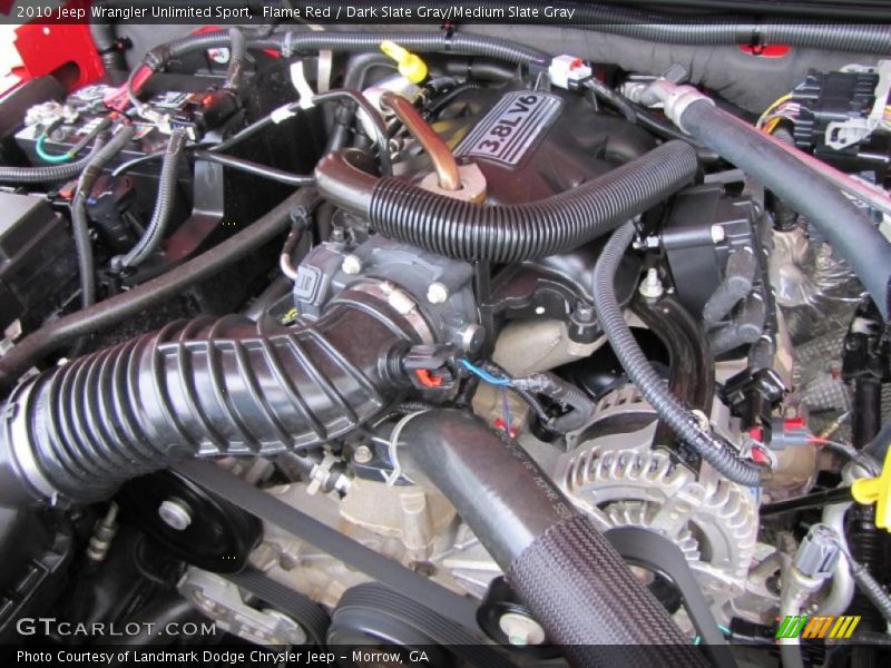  2010 Wrangler Unlimited Sport Engine - 3.8 Liter OHV 12-Valve V6