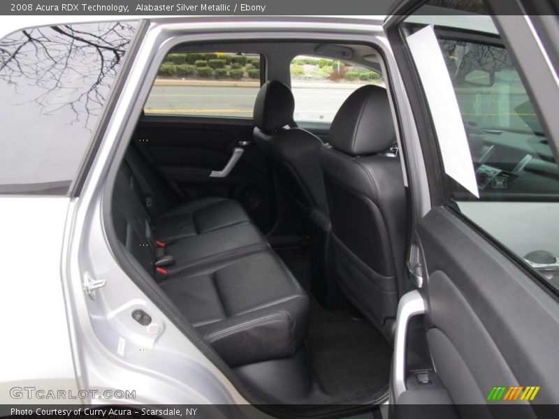 Alabaster Silver Metallic / Ebony 2008 Acura RDX Technology