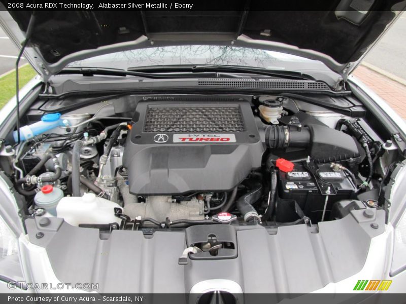 Alabaster Silver Metallic / Ebony 2008 Acura RDX Technology