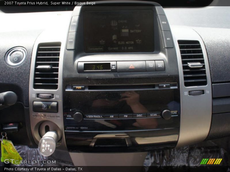 Super White / Bisque Beige 2007 Toyota Prius Hybrid