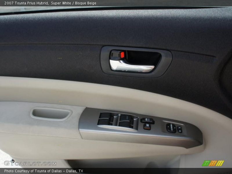 Super White / Bisque Beige 2007 Toyota Prius Hybrid