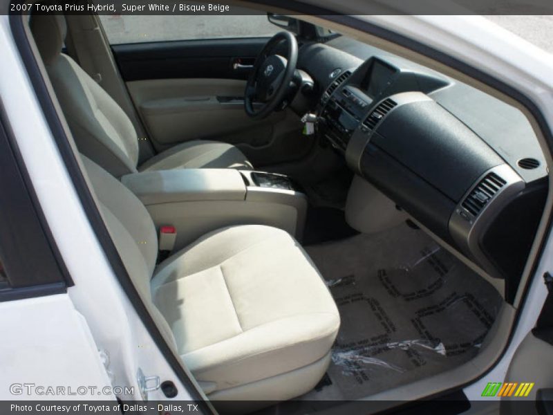 Super White / Bisque Beige 2007 Toyota Prius Hybrid