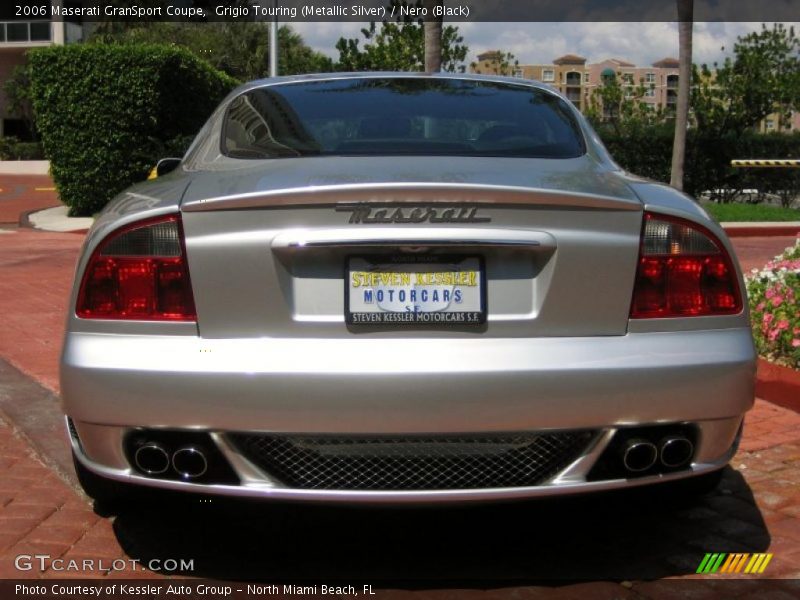 Grigio Touring (Metallic Silver) / Nero (Black) 2006 Maserati GranSport Coupe